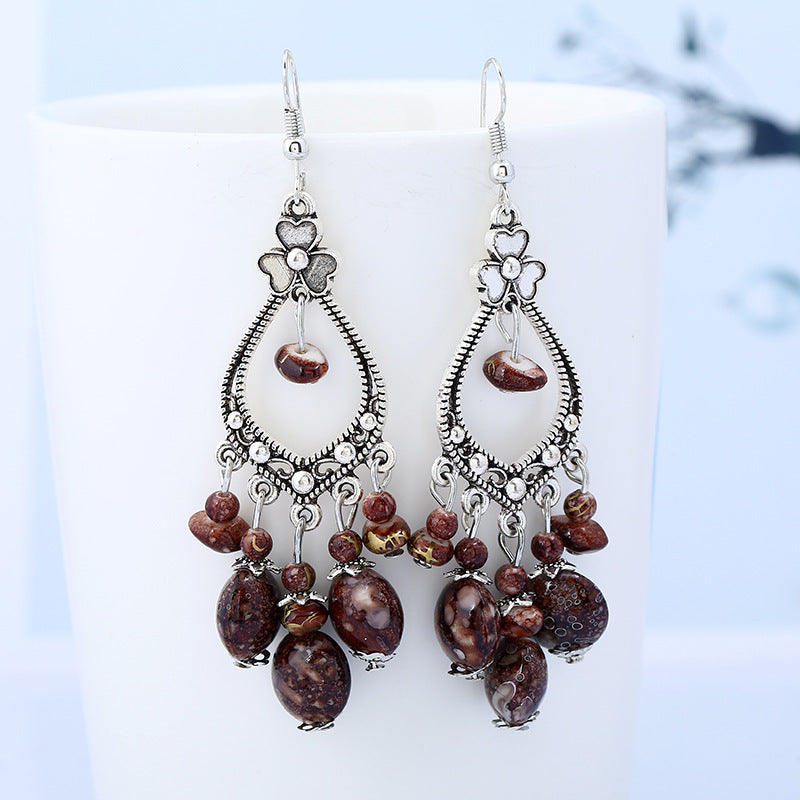 Wholesale Vintage Bohemian Alloy Earrings
